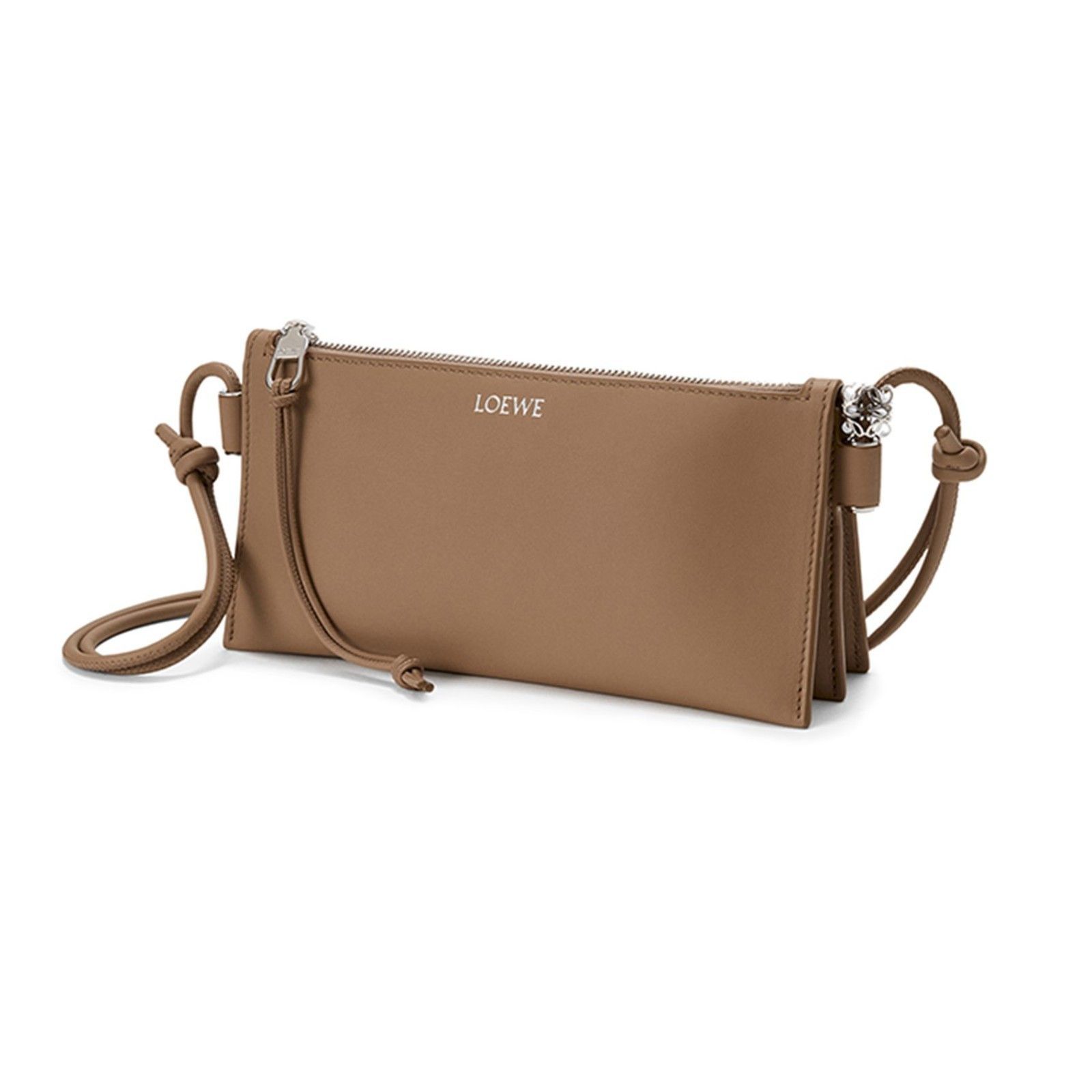 Loewe LOEWE Joya $1950 Mocha Leather Pouch Bag New & Authentic Size ONE SIZE - 2 Thumbnail