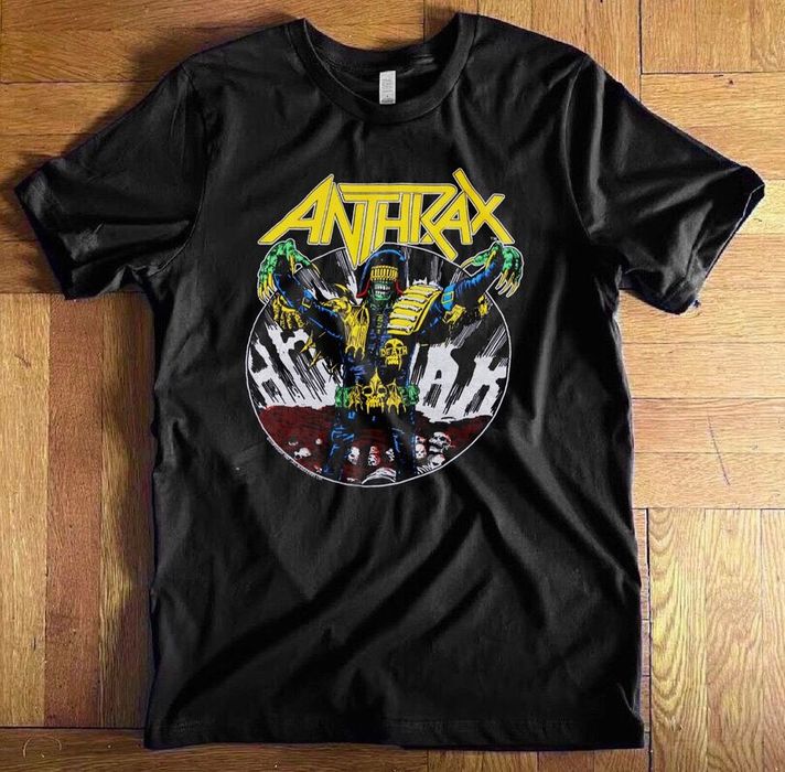 Vintage Vintage Anthrax Rock Band TShirts 1side Grailed