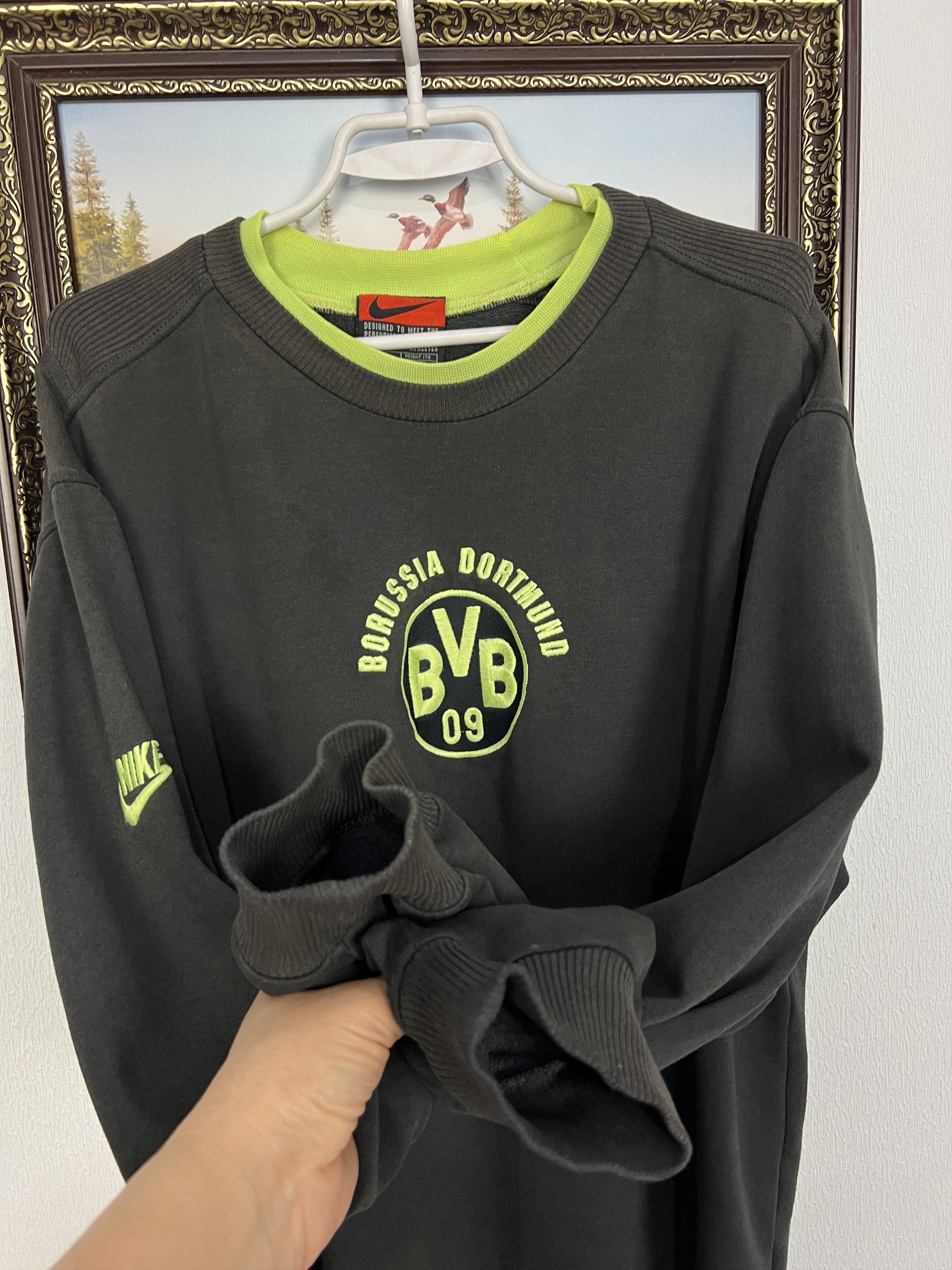 Nike Borussia Dortmund Football Sweatshirt Track Top Crewneck Size US M / EU 48-50 / 2 - 6 Thumbnail