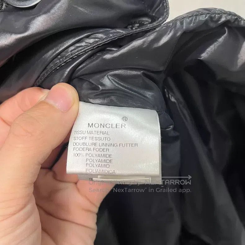 Moncler Moncler Black Mid-Length Women's Trench Coat Size XS / US 0-2 / IT 36-38 - 4 Thumbnail