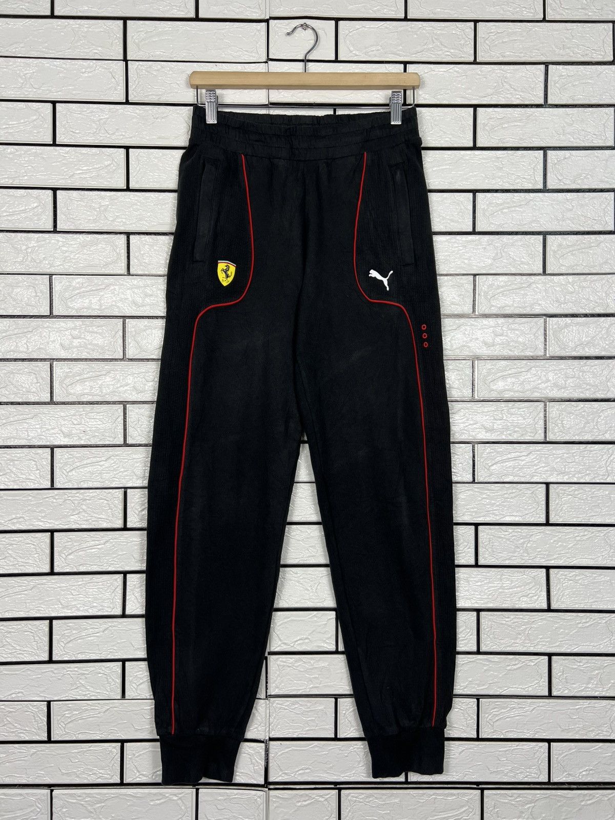 Ferrari × Puma PUMA X FERRARI Cotton Track Pant #4265-C194 Size US 26 / EU 42 - 1 Thumbnail