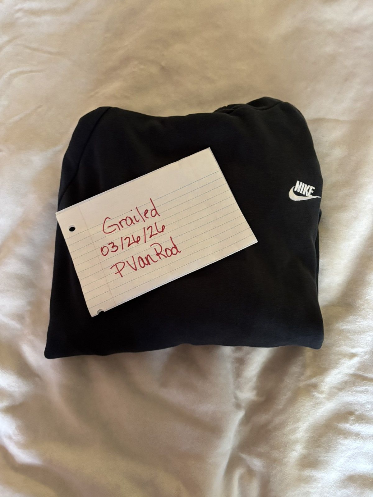 Nike Nike Long-Sleeved Black Pullover Hoodie Size US XXL / EU 58 / 5 - 7 Thumbnail