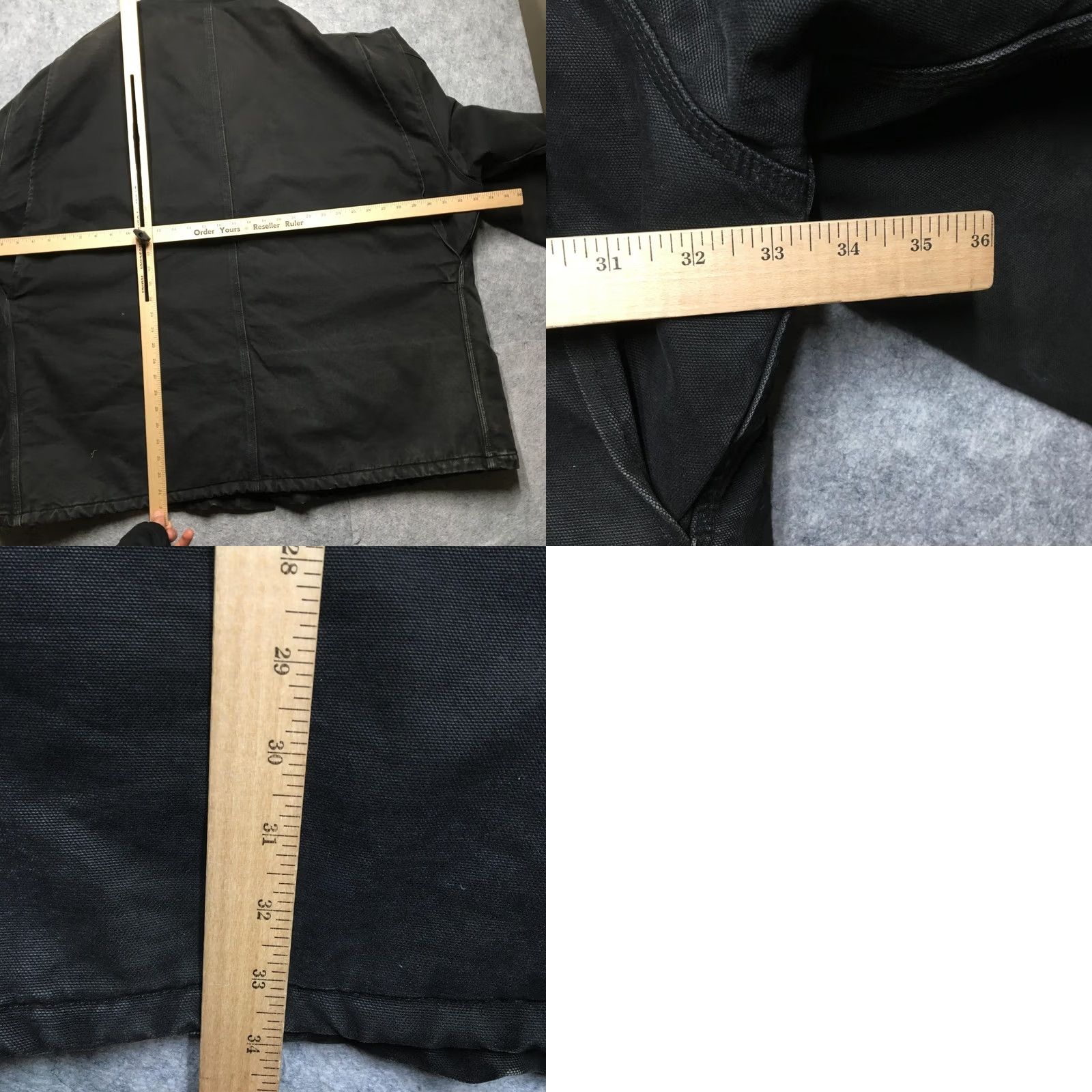 Carhartt Carhartt Coat Mens 4XLT Black Duck Canvas Quilted Lined Insulated Workwear C26 Size US XXL / EU 58 / 5 - 9 Thumbnail