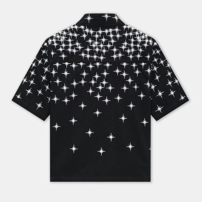 Amiri oc11z0426 Star-Print Shirt in Black Size US S / EU 44-46 / 1 - 2 Thumbnail