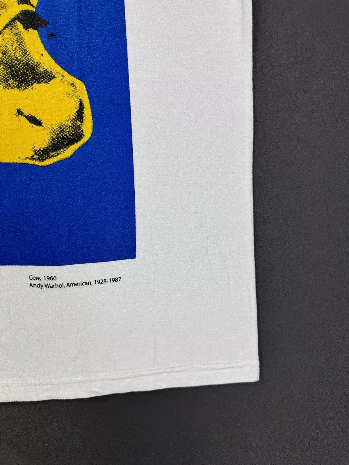 Andy Warhol The Andy Warhol Museum Cow Painting Art Promo Rare T-Shirt Size US M / EU 48-50 / 2 - 7 Thumbnail