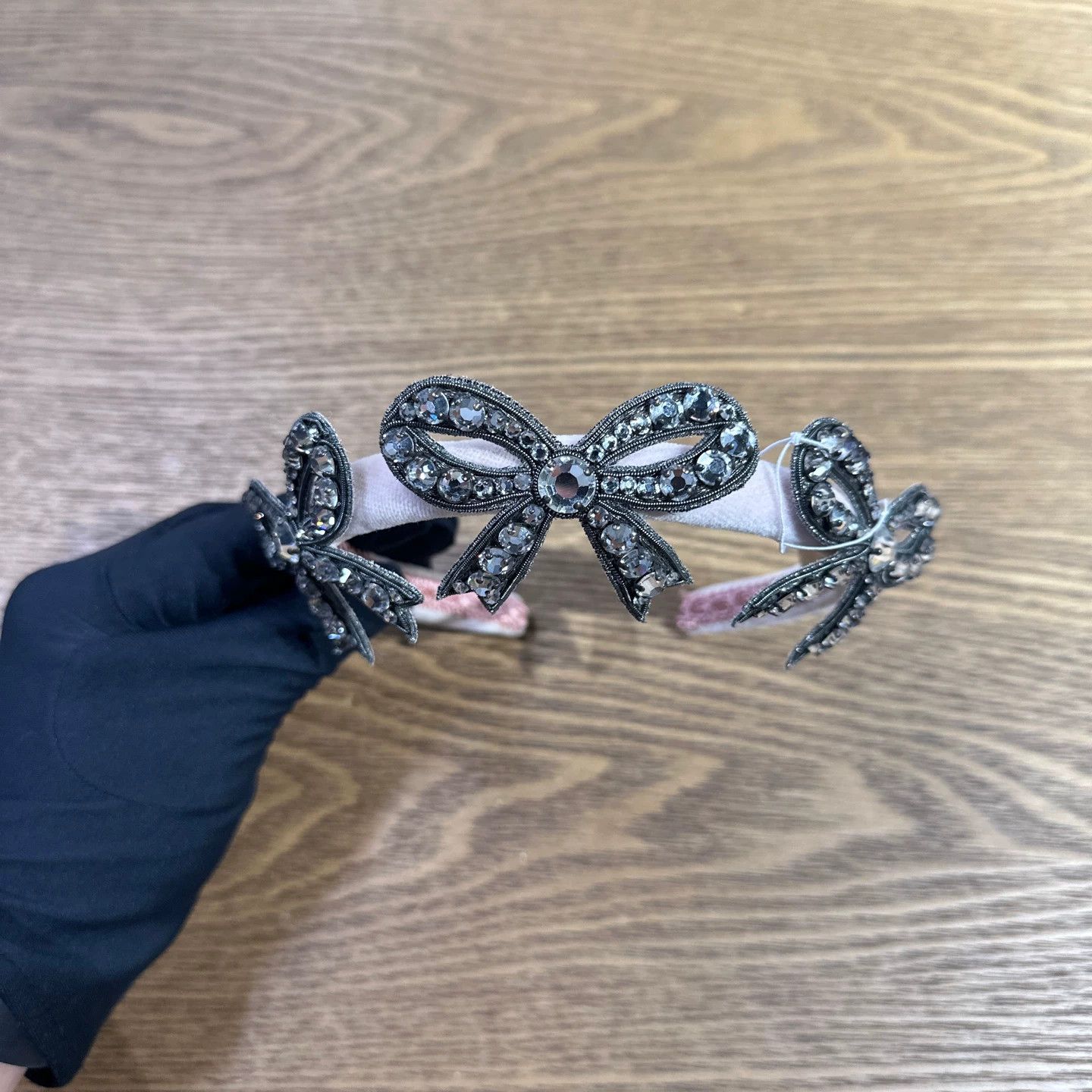 Gucci Gucci may963 crystal bow headband Size ONE SIZE - 1 Thumbnail