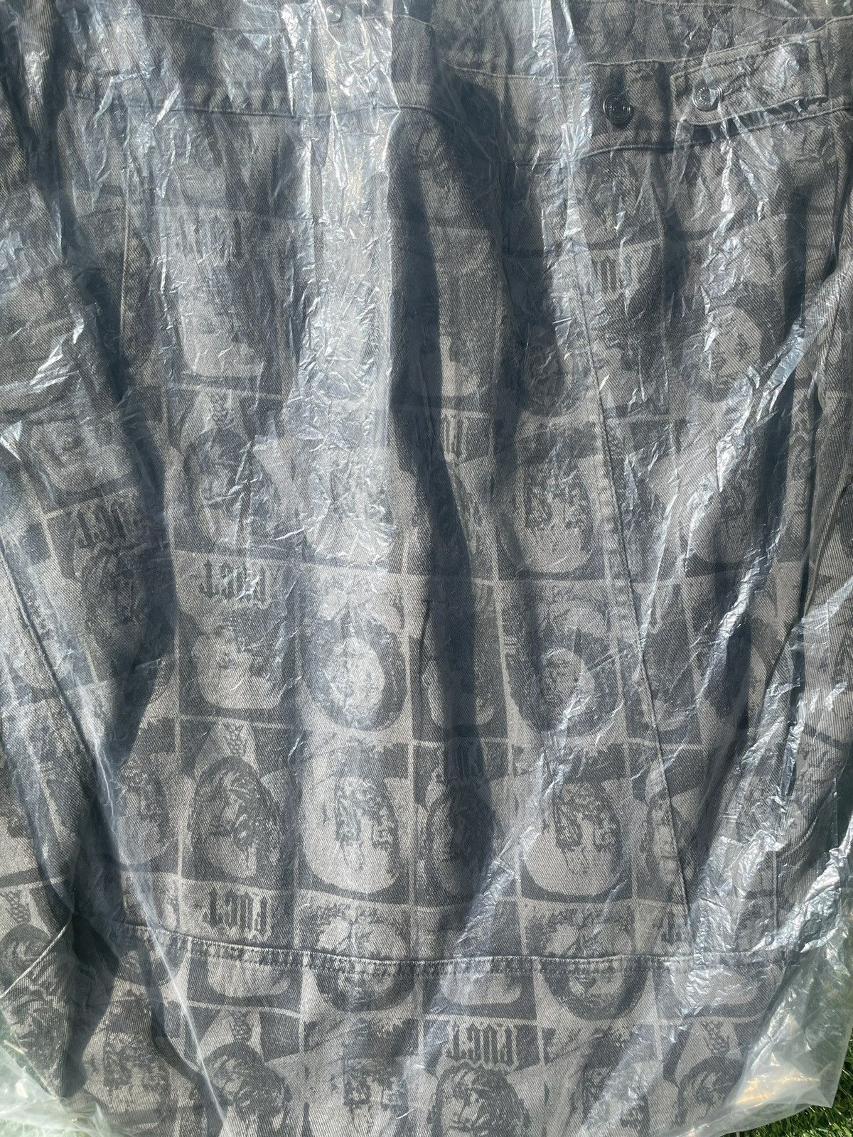 FUCT FUCT “Faces” Black Denim Jacket Size US XL / EU 56 / 4 - 5 Thumbnail