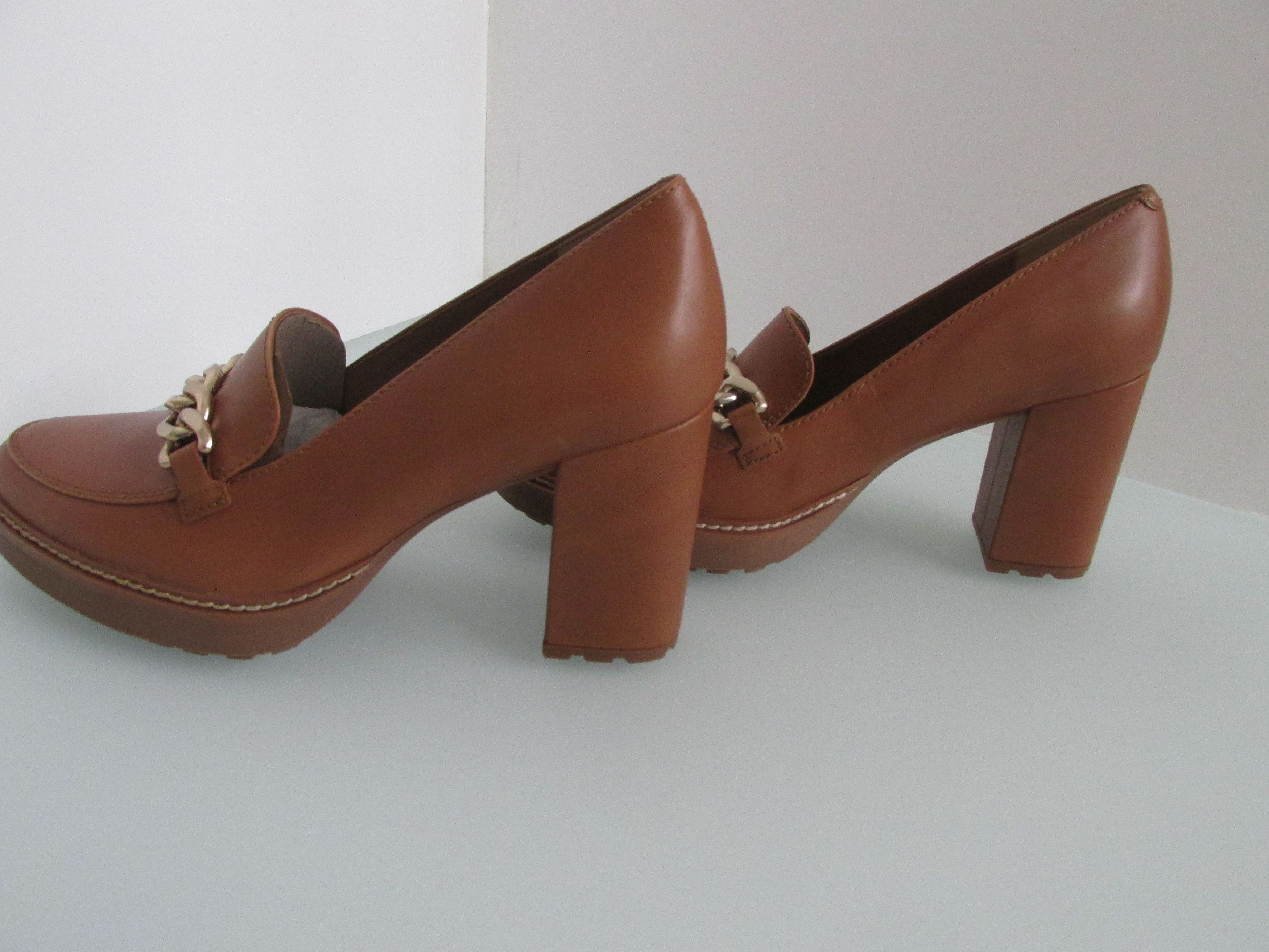 Naturalizer Naturalizer Callie-Moc English TE New Leather Heels 8M Size US 8 / IT 38 - 3 Thumbnail