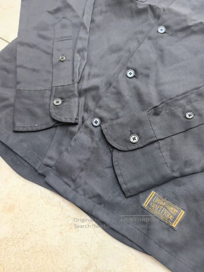 Neighborhood Neighborhood Black Animal Print Fleece Patchwork Shirt Size US M / EU 48-50 / 2 - 4 Thumbnail