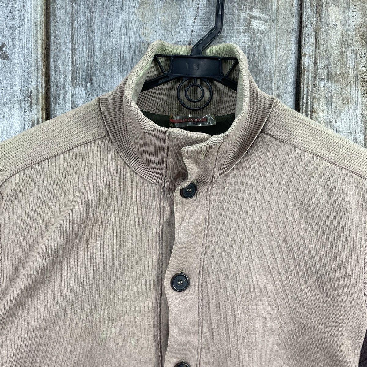 Prada Vintage Prada Faded Light Button Jacket Size US S / EU 44-46 / 1 - 10 Thumbnail