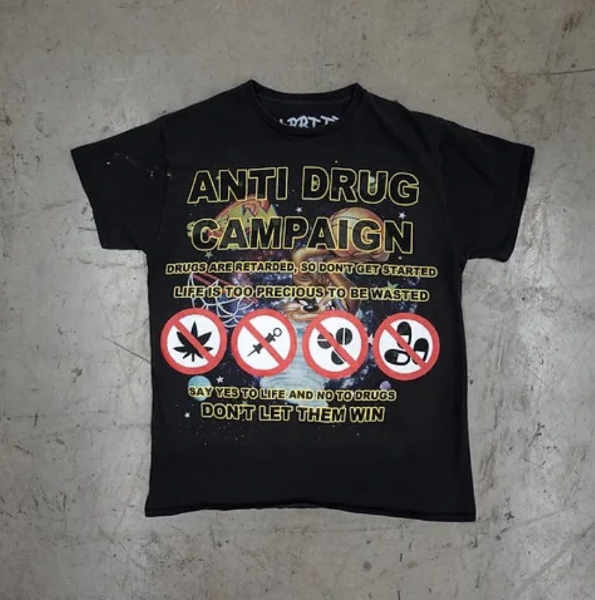 Asspizza Anti Drug Campaign tee Size US L / EU 52-54 / 3 - 2 Thumbnail