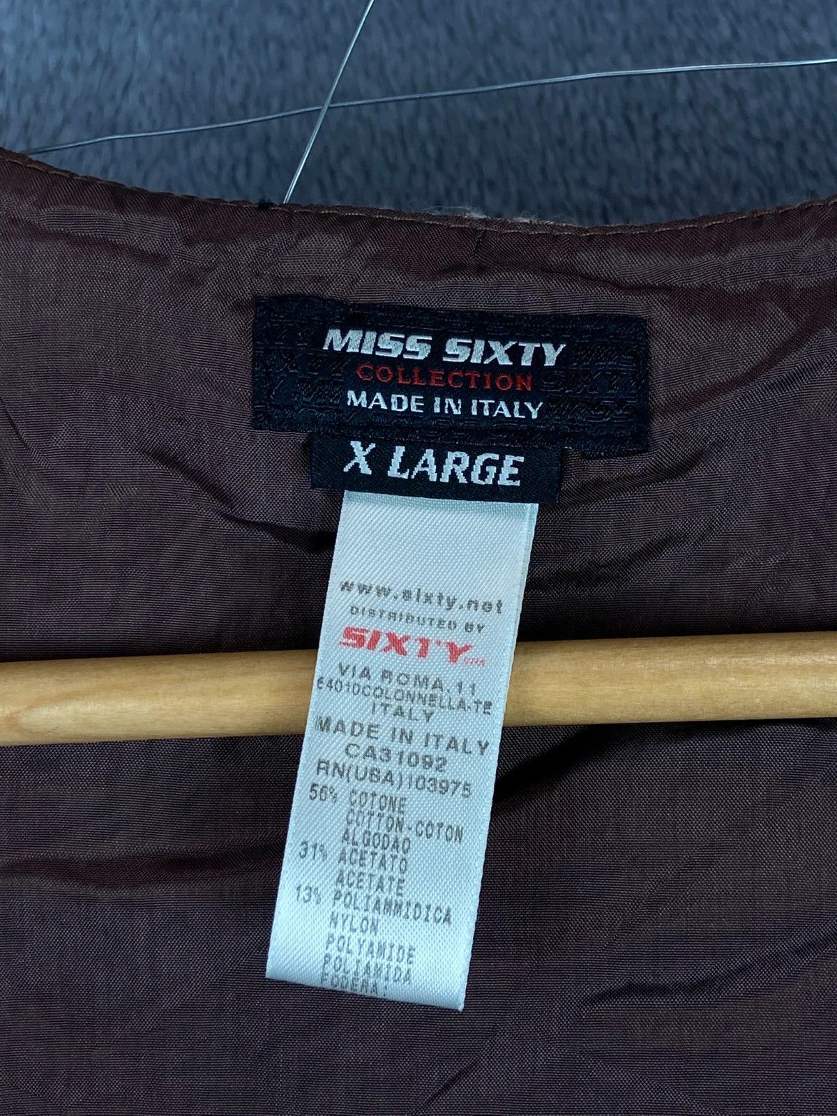 Miss Sixty Miss Sixty dress vintage 2000s Y2K designer fashion Size XL / US 12-14 / IT 48-50 - 3 Thumbnail