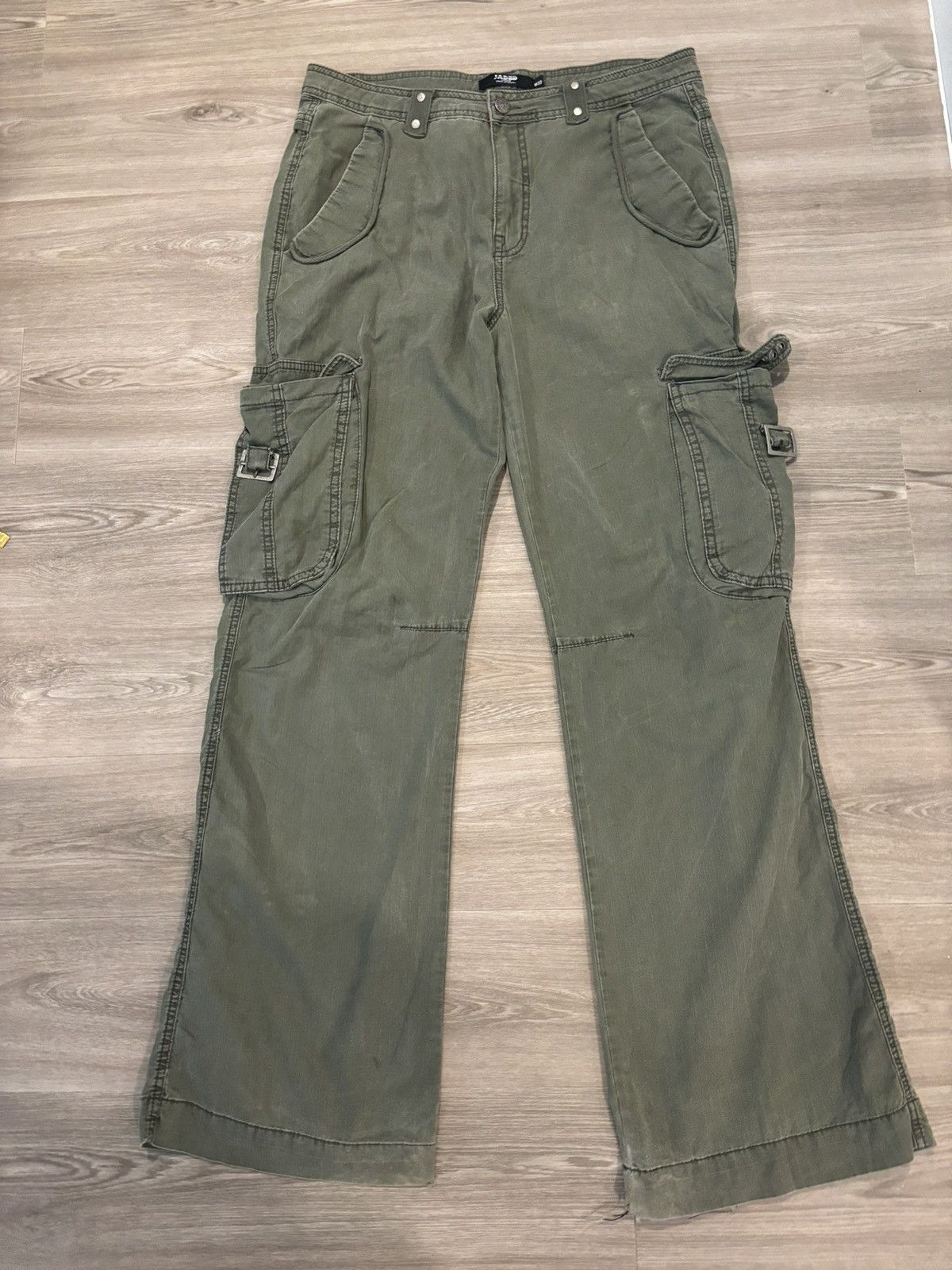 Jaded London Jaded London “ Khaki Straight Leg Cargo Trousers” Size US 32 / EU 48 - 1 Thumbnail