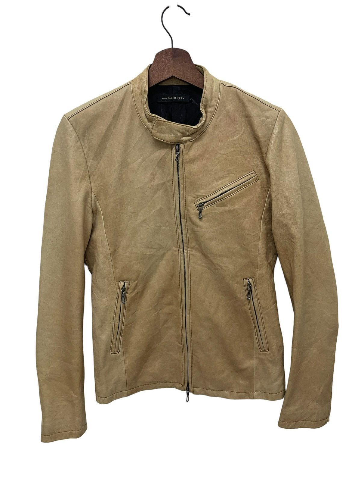 Men's GOSTAR DE FUGA Leather Jackets | Grailed
