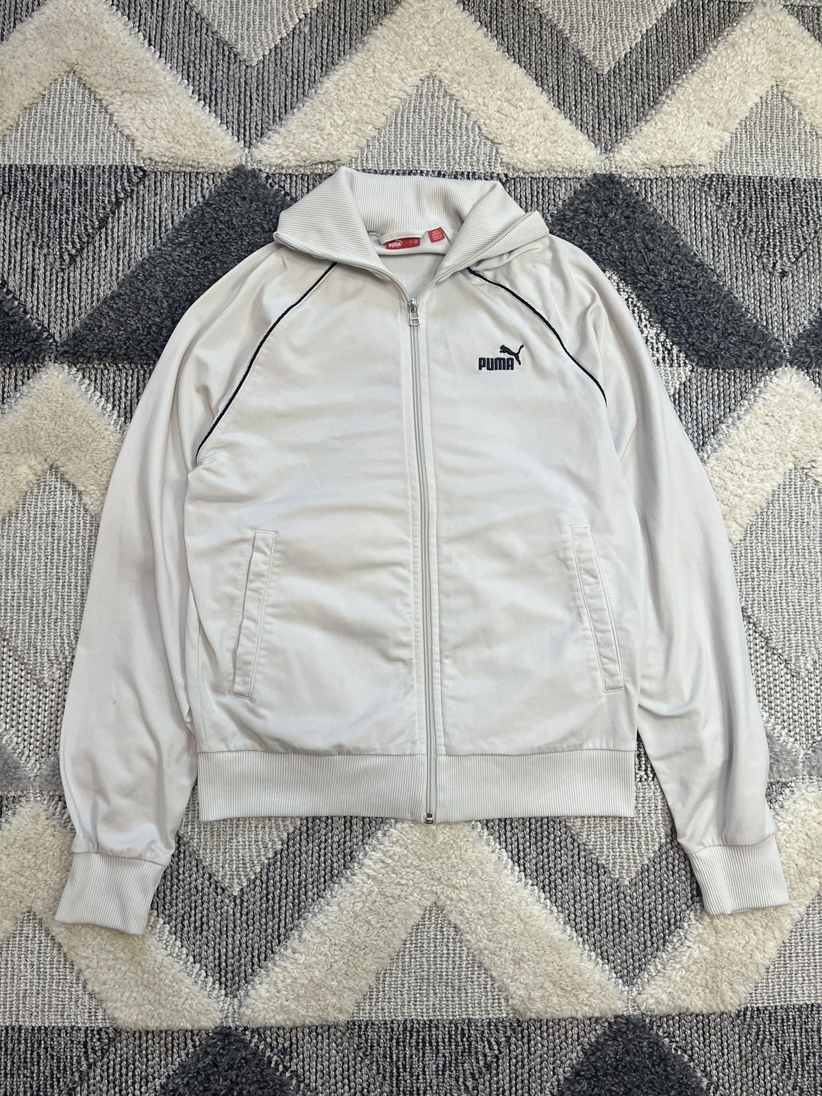 Puma × Vintage Puma Vintage Zip Sweatshirt Size US M / EU 48-50 / 2 - 1 Thumbnail