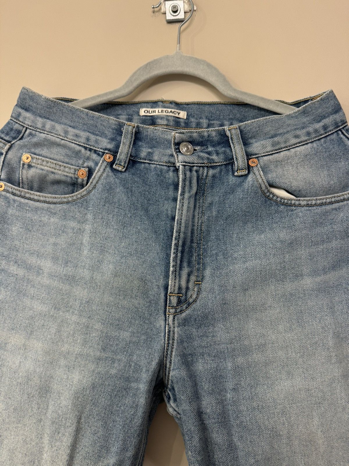 Designer Our Legacy second cut jeans denim pants USA pants denim Size US 30 / EU 46 - 2 Thumbnail