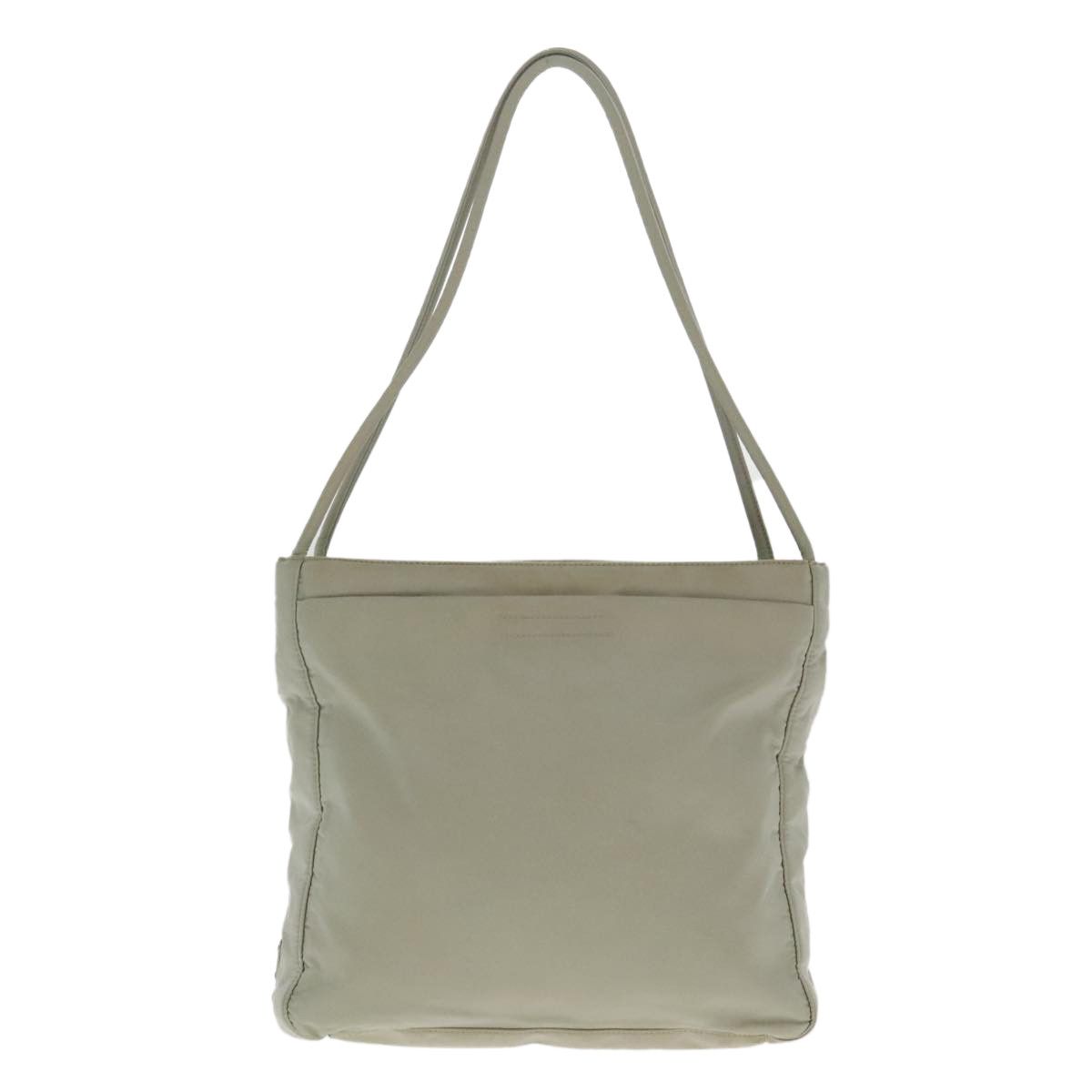 Prada Tessuto Grey Synthetic Tote Bag (Pre-Owned) Size ONE SIZE - 1 Thumbnail
