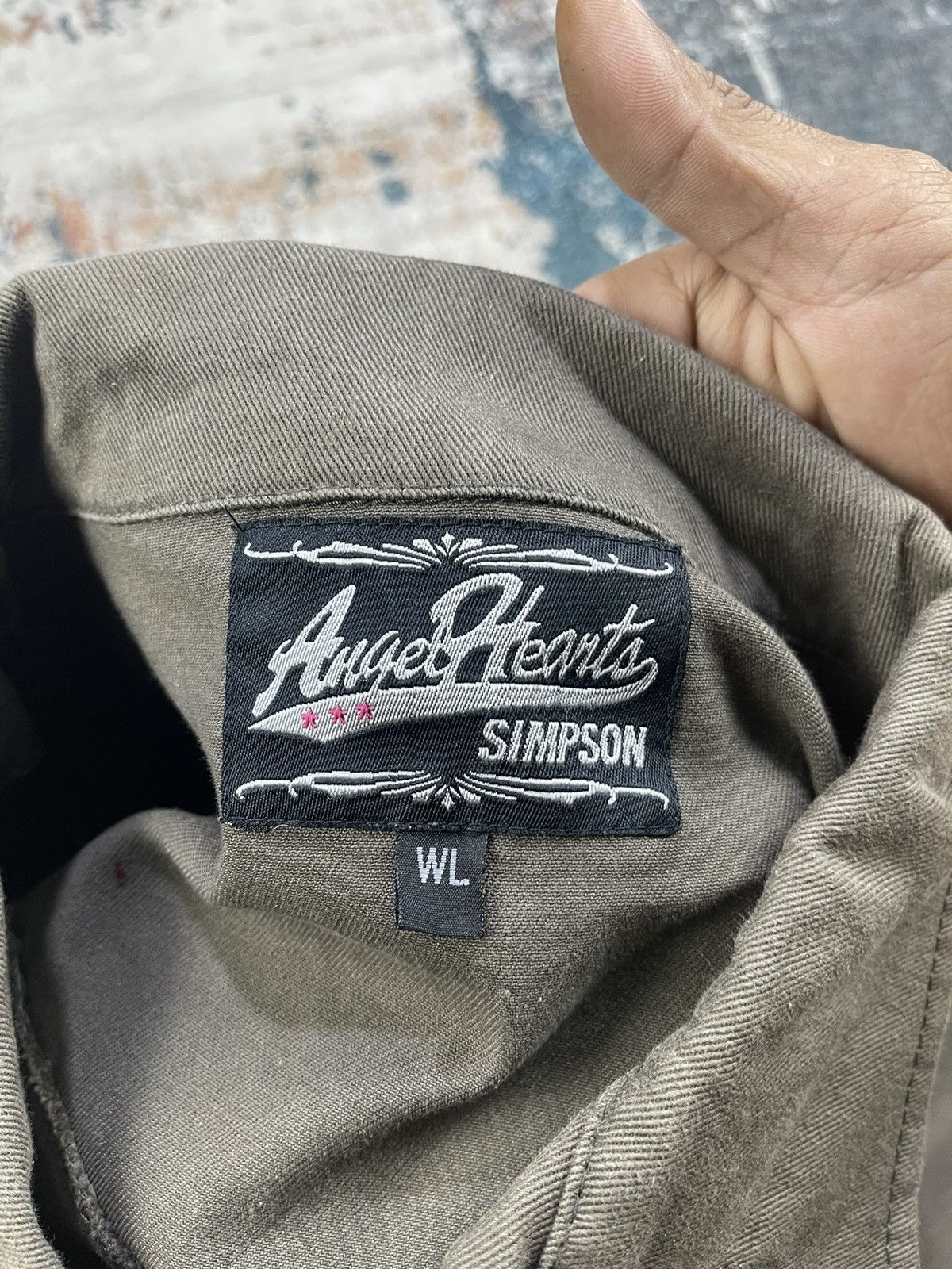 Hypebeast ANGEL HEARTS SIMPSON BACK SPELL COVERALLS Size 36" / US 14 / IT 50 - 9 Thumbnail