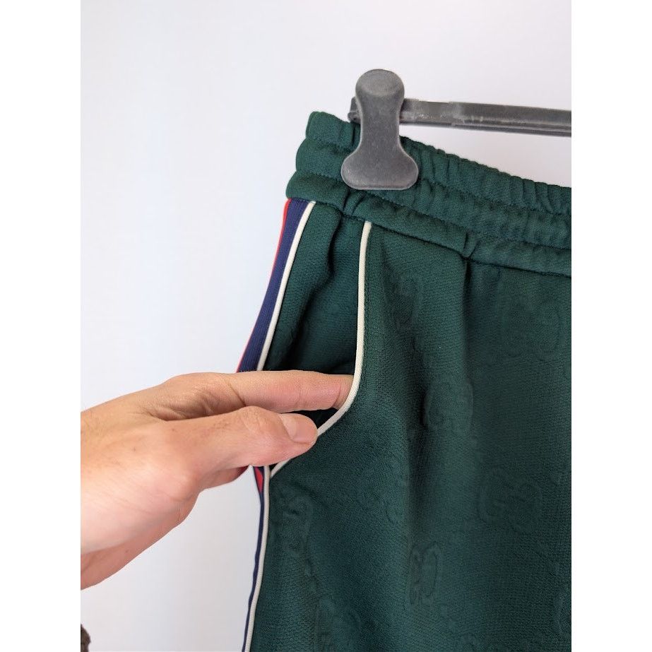 Gucci o1rshd1 GG Jacquard Polyester Jersey Jogging Pant Bottle/Mix Size US 38 / EU 54 - 5 Thumbnail
