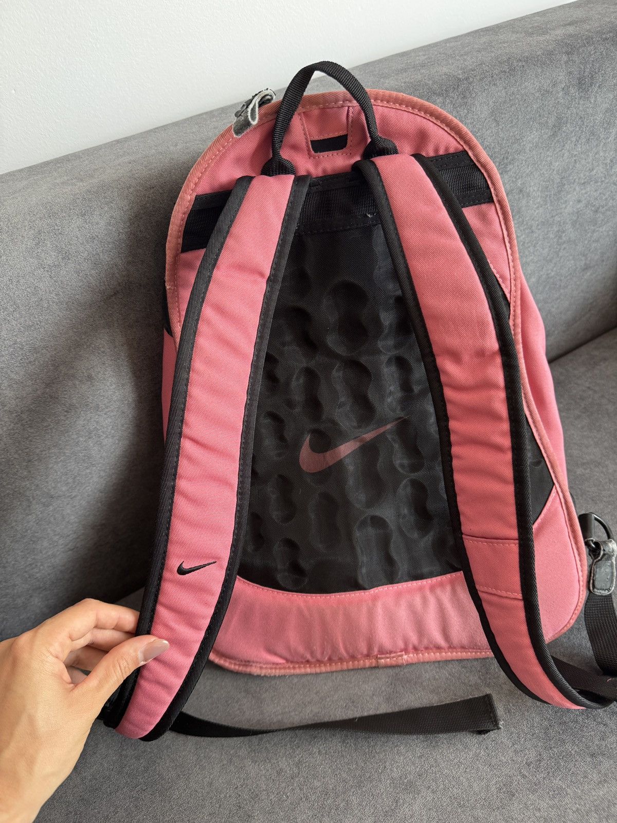 Other Vintage Y2K Nike Bagpack 90s Centr Swoosh Size ONE SIZE - 12 Thumbnail