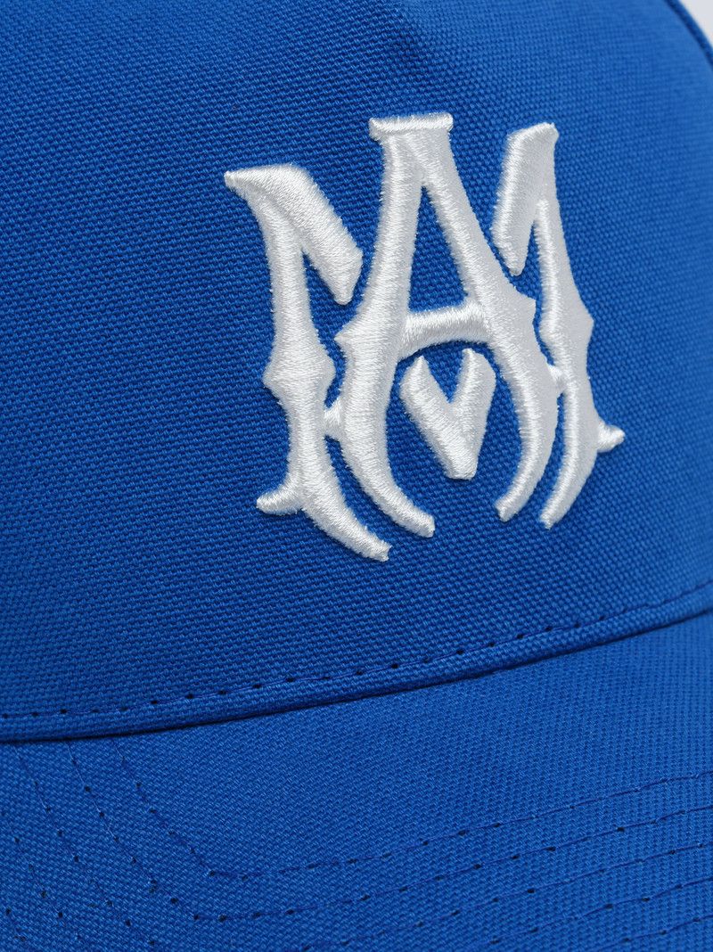 Amiri o1orln0426 Size: OS / Full Canvas MA Hat / Cap in Blue Size ONE SIZE - 4 Thumbnail