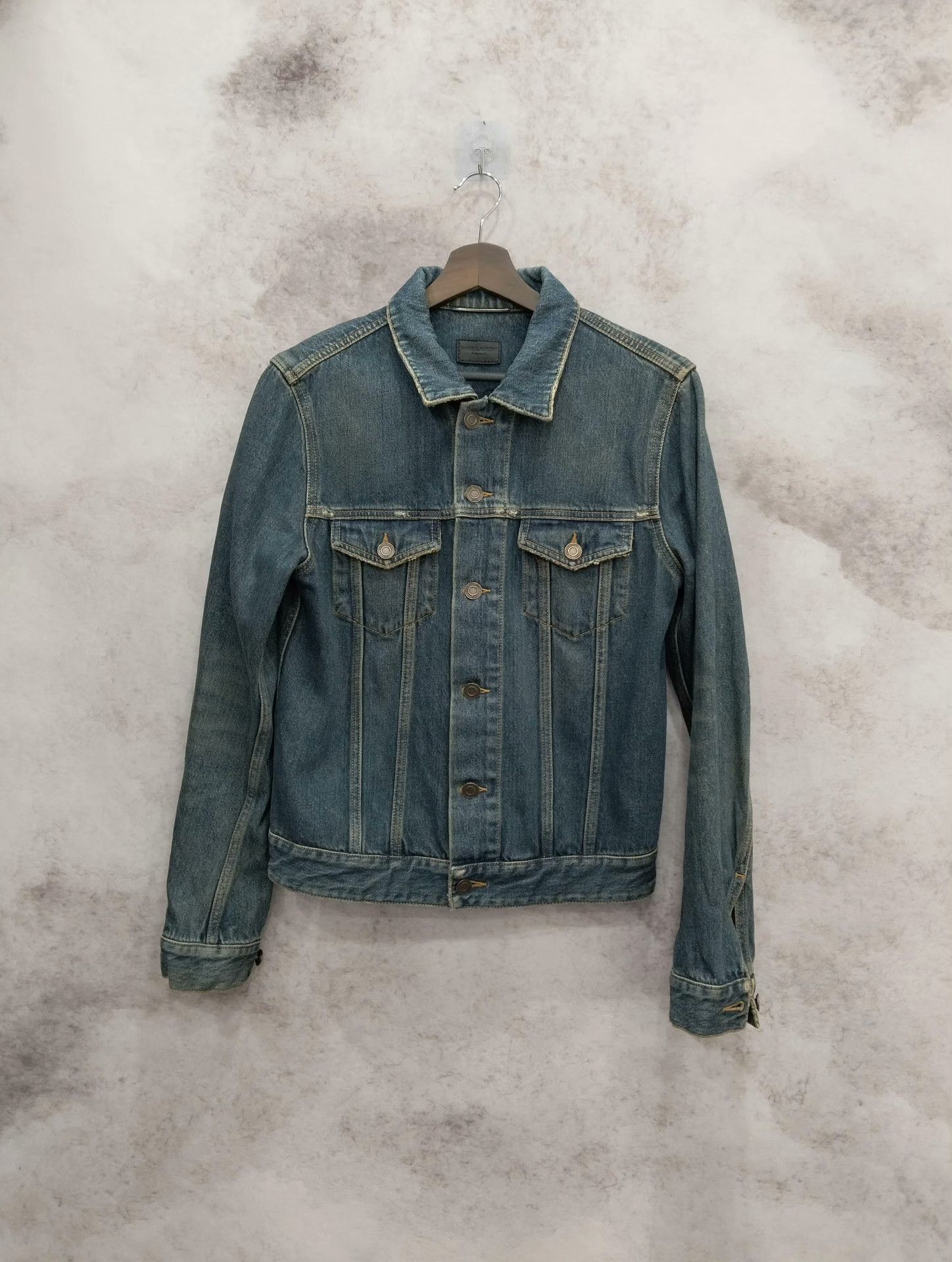Saint Laurent Paris Saint Laurent Paris Denim Light Jacket S Men Size US S / EU 44-46 / 1 - 1 Thumbnail