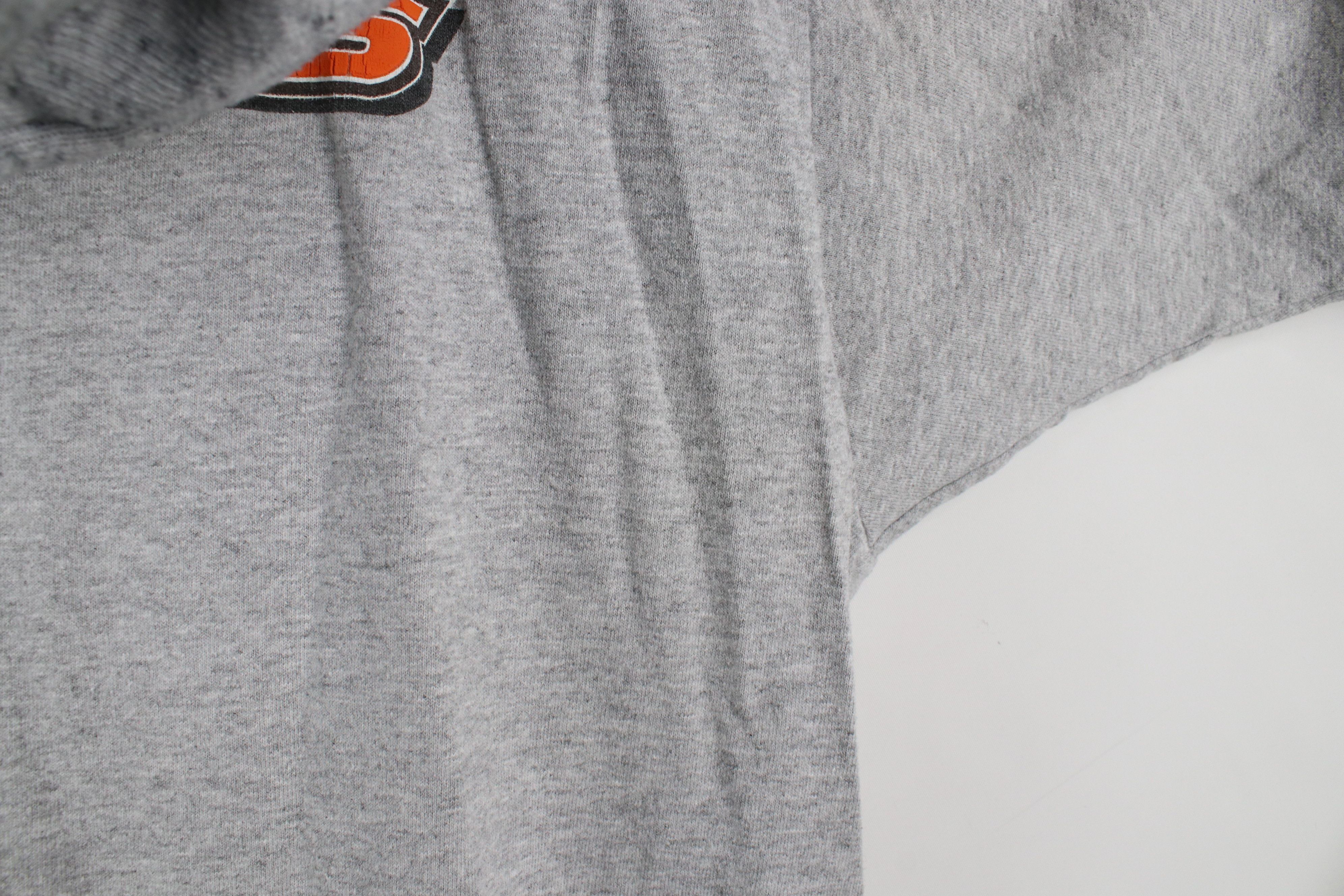 Reebok × Vintage Vintage Reebok Cleveland Football T-Shirt Heather Gray Size US L / EU 52-54 / 3 - 7 Thumbnail