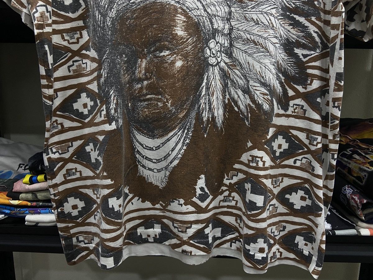 Band Tees × Vintage Vintage 90s Indian rock OVP Band TShirt Size US XL / EU 56 / 4 - 3 Thumbnail