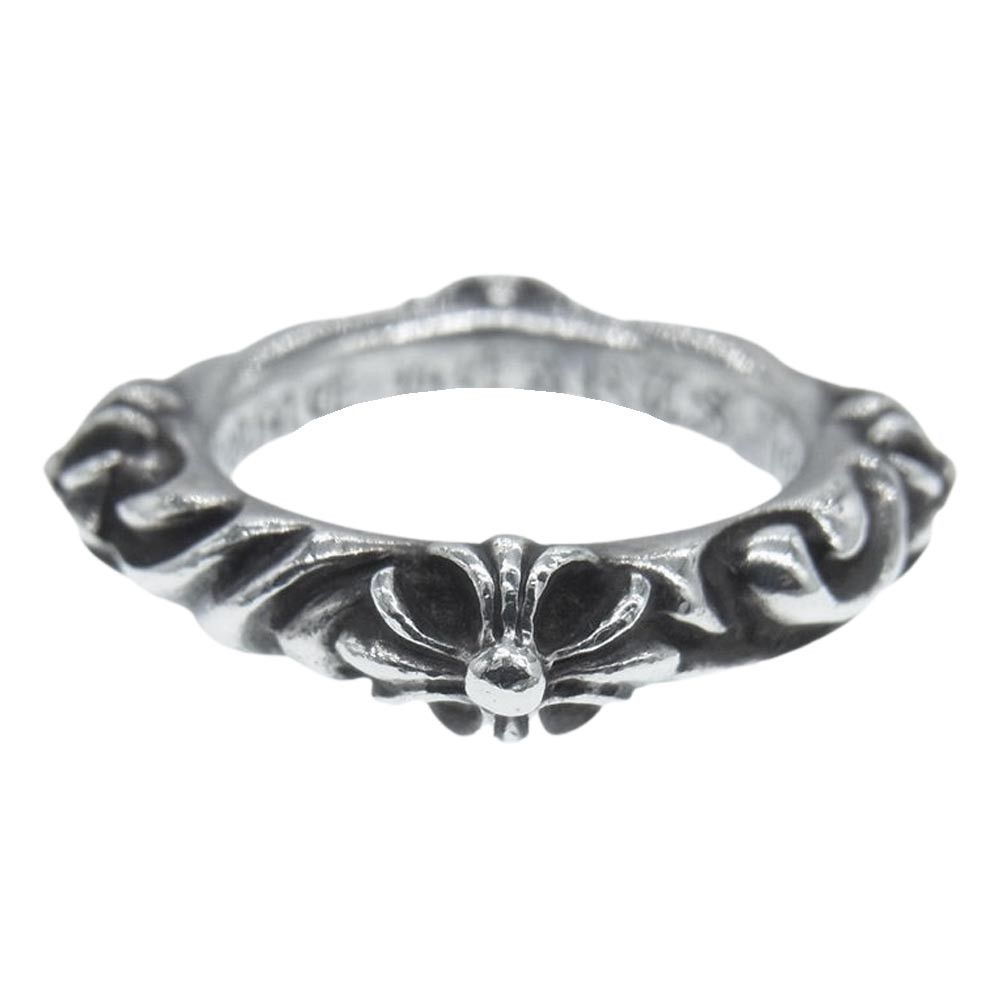 image of Chrome Hearts Sbt Band Ring - Size 5.5 in Silver, Men's