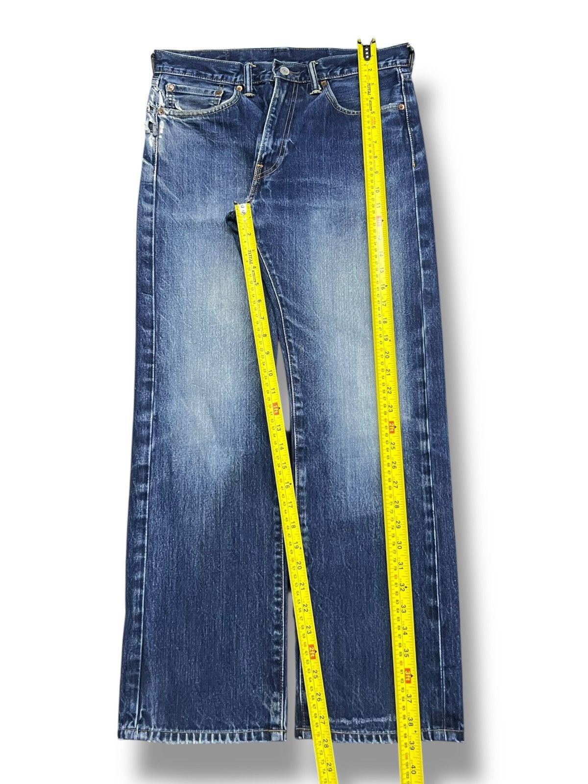 Levi's Vintage Levi’s 505 - Faded Wash, Distressed Denim Size US 32 / EU 48 - 18 Thumbnail