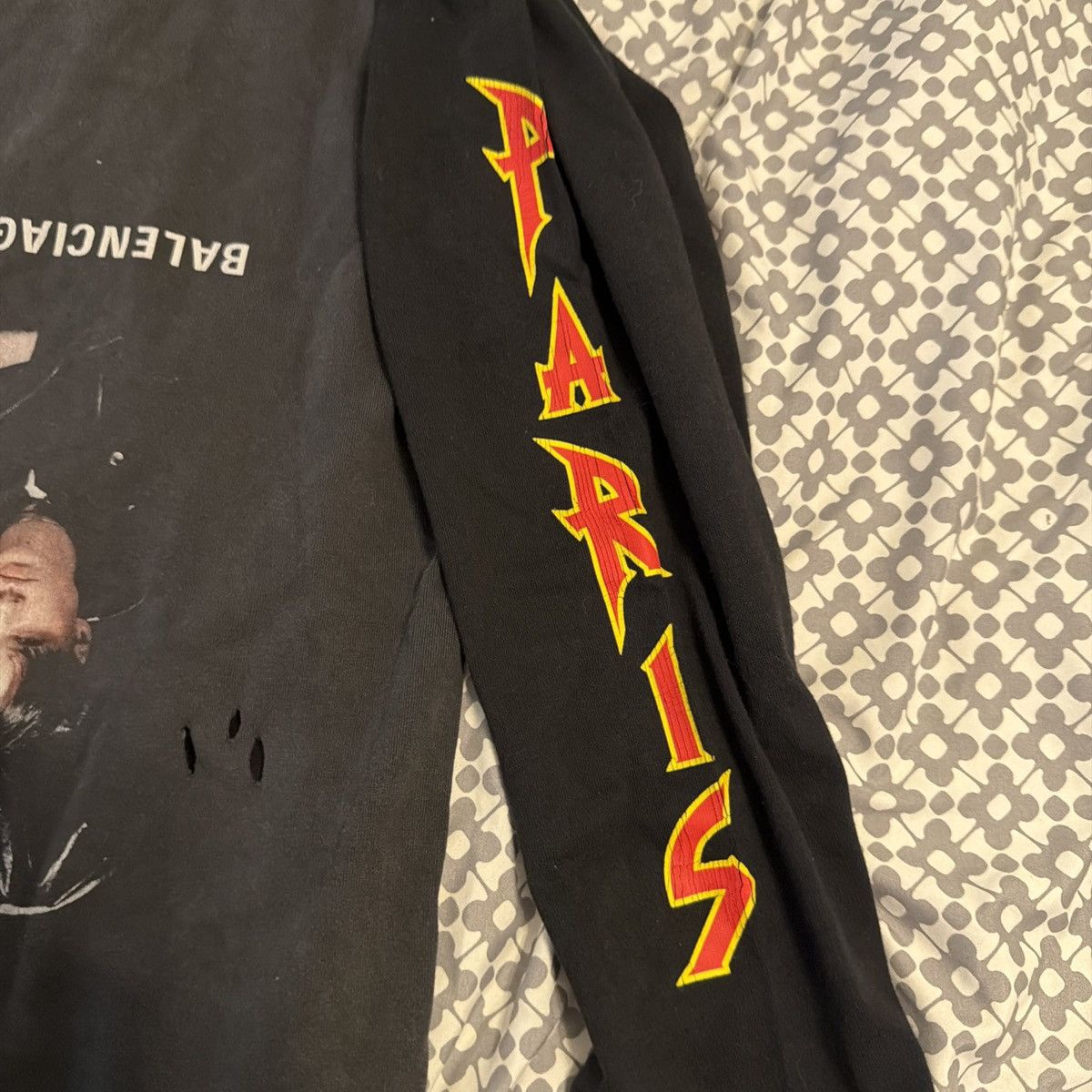 Balenciaga Balenciaga Speedhunters Upside Down Tee Long sleeve Size US L / EU 52-54 / 3 - 3 Thumbnail