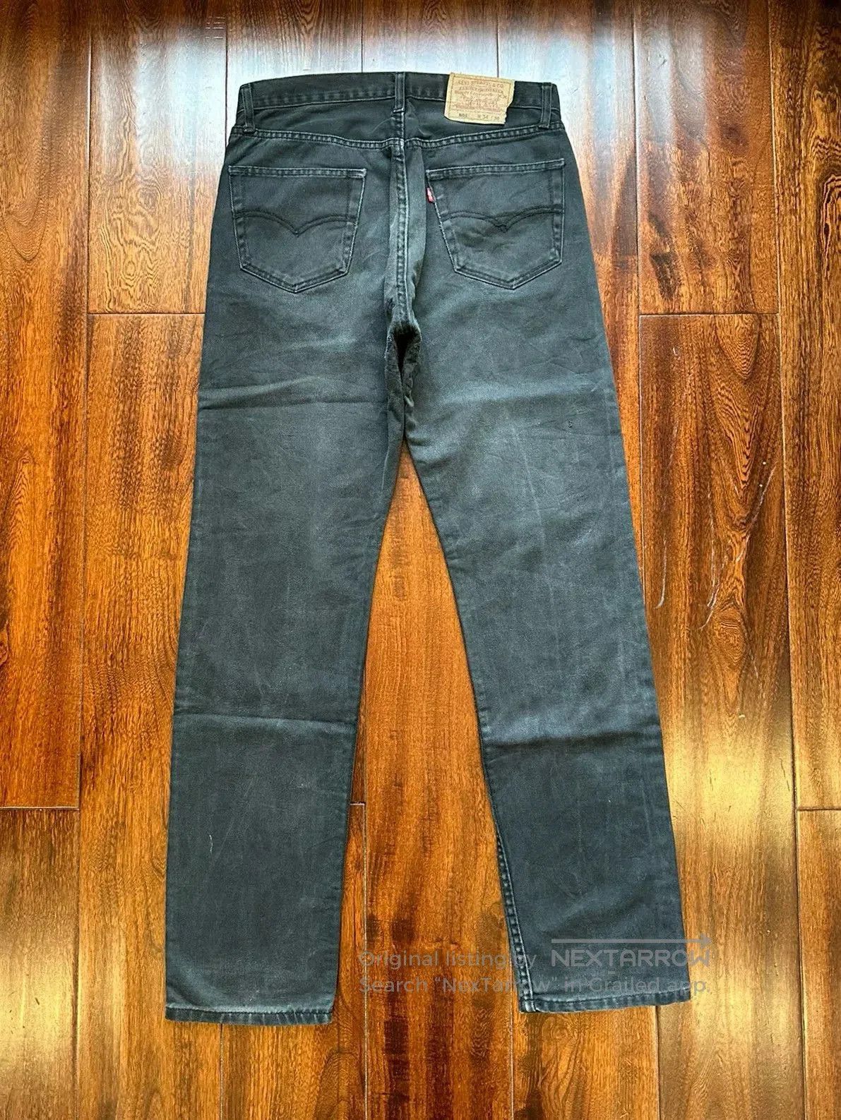 Vintage Vintage Levi's 501 Black Jeans 90s. Size US 32 / EU 48 - 2 Thumbnail