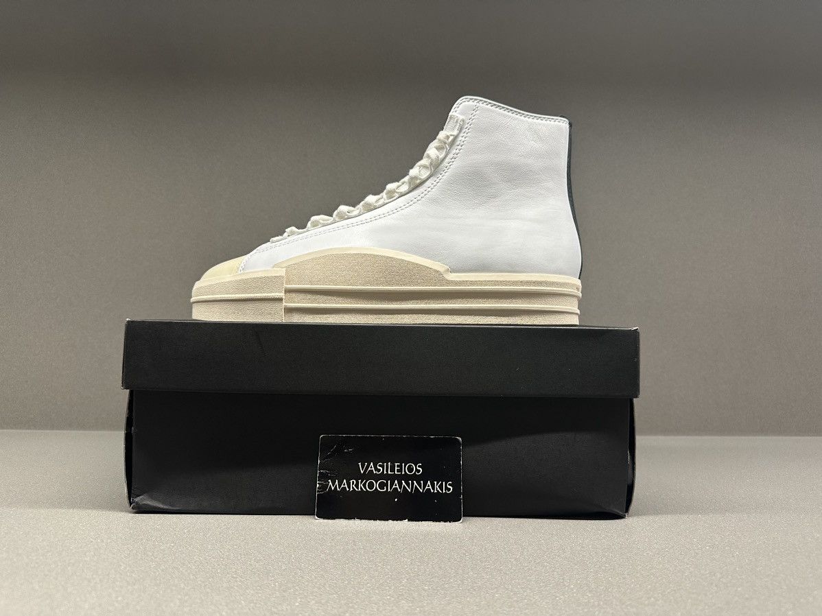 Adidas × Y-3 Adidas Y-3 Yuben Mid Core White Size US 7 / EU 40 - 1 Thumbnail