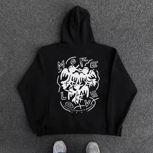 Japanese Brand Furuya x Aida Vintage Street Hip Hop Print Hooded Sweatshirt Size US XXL / EU 58 / 5 - 7 Thumbnail