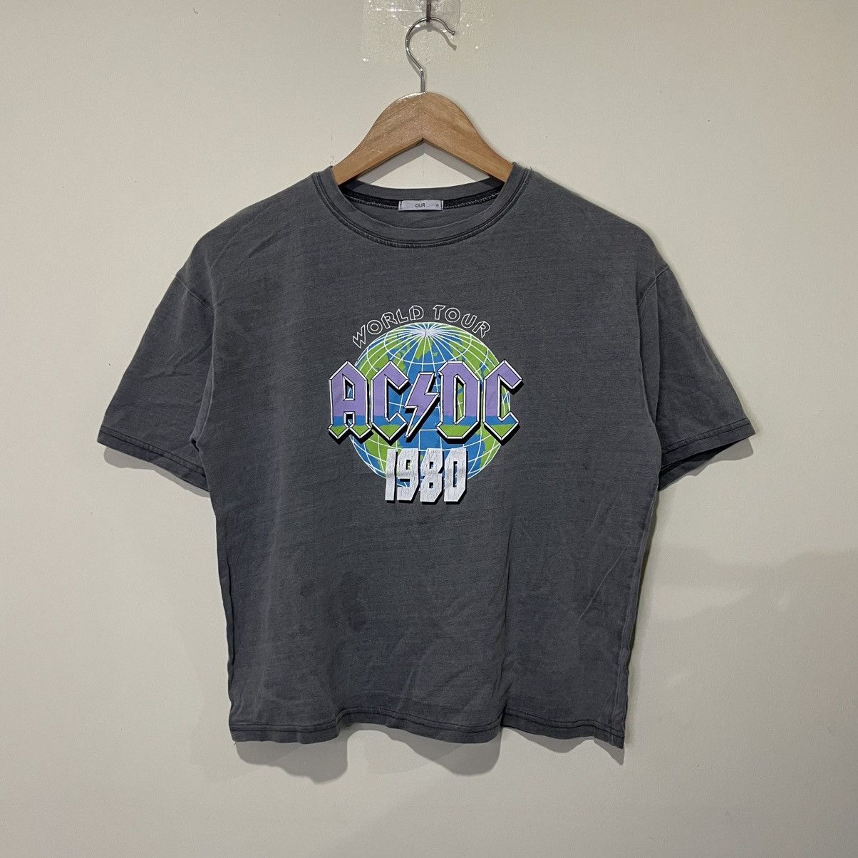Band Tees Vtg ACDC World Tour 1980 Size US S / EU 44-46 / 1 - 1 Thumbnail