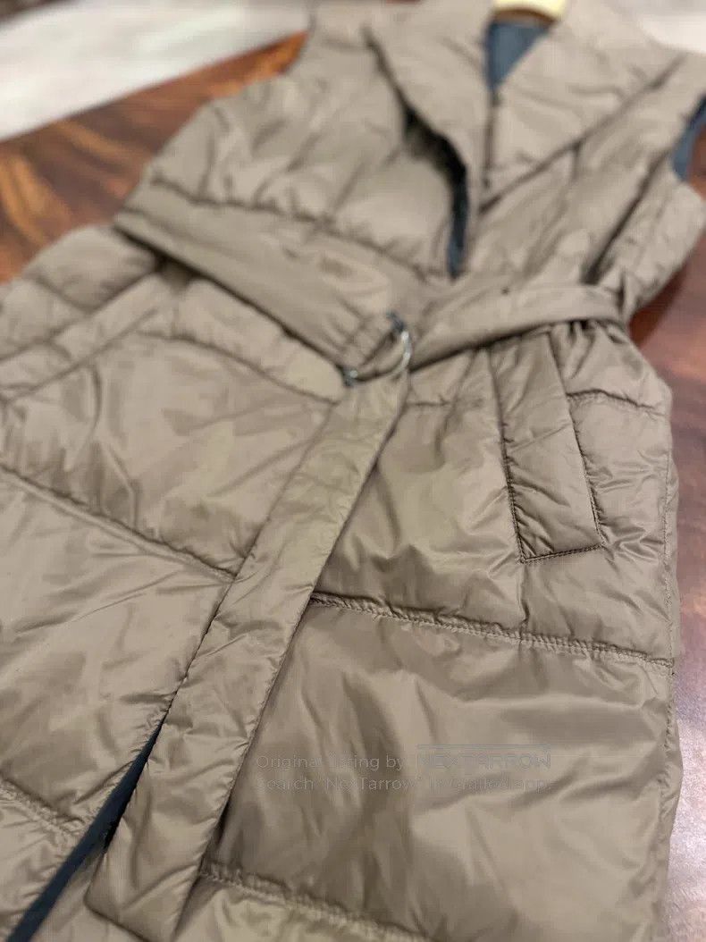 Brunello Cucinelli Brunello Cucinelli Long Down Vest, Reversible Size S / US 4 / IT 40 - 4 Thumbnail