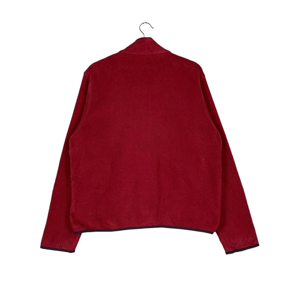 L.L. Bean 90’s L.L. BEAN Zipper Red Fleece Jacket #1358-C61 Size M / US 6-8 / IT 42-44 - 7 Thumbnail