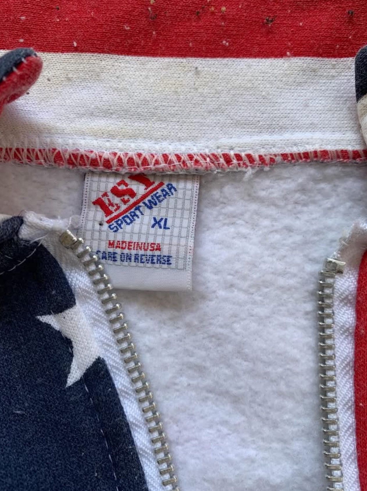 Vintage 🇺🇸 VINTAGE USA SPORTWEAR – PROUD TO BE AN AMERICAN 🇺🇸 Size US XL / EU 56 / 4 - 6 Thumbnail