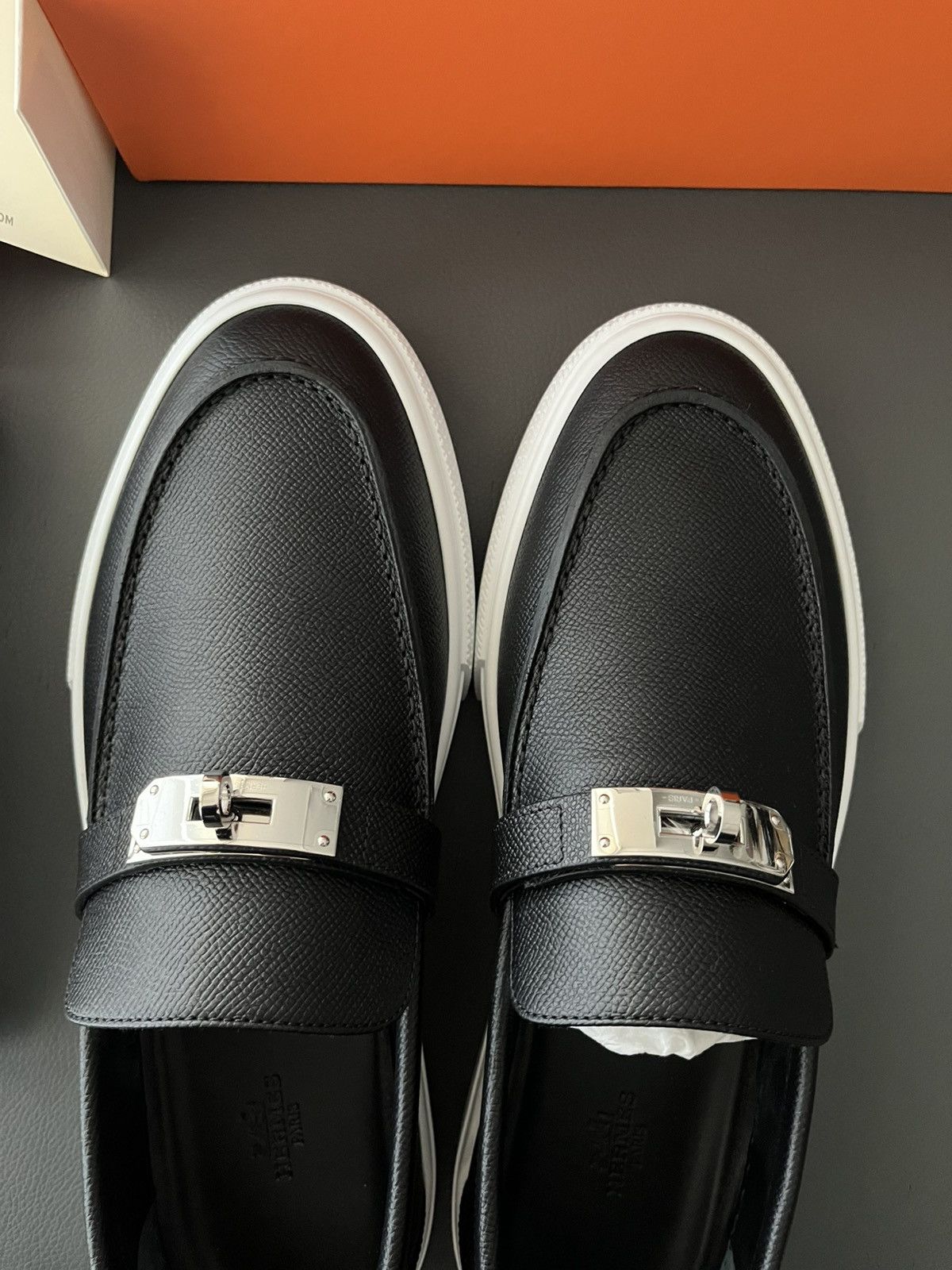 Hermes Iconic Runway Rare Brand New Hermes Kelly Loafer Shoes Size US 10 / EU 43 - 17 Thumbnail