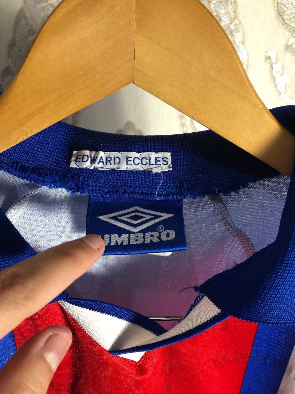 Umbro VINTAGE UMBRO FC KSC ENGLAND RETRO SOCCER JERSEY Y2K 90s Size US XL / EU 56 / 4 - 4 Thumbnail