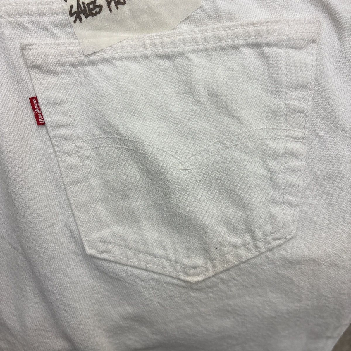 Levi's Levi's 501 White jeans 32 Size US 32 / EU 48 - 4 Thumbnail