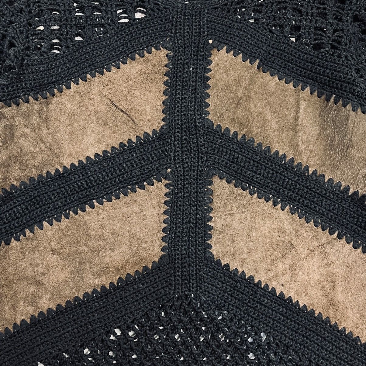14th Addiction 2000s Clutch Exclusive - Open Knitted Ethnic Fringe Top Size US M / EU 48-50 / 2 - 9 Thumbnail