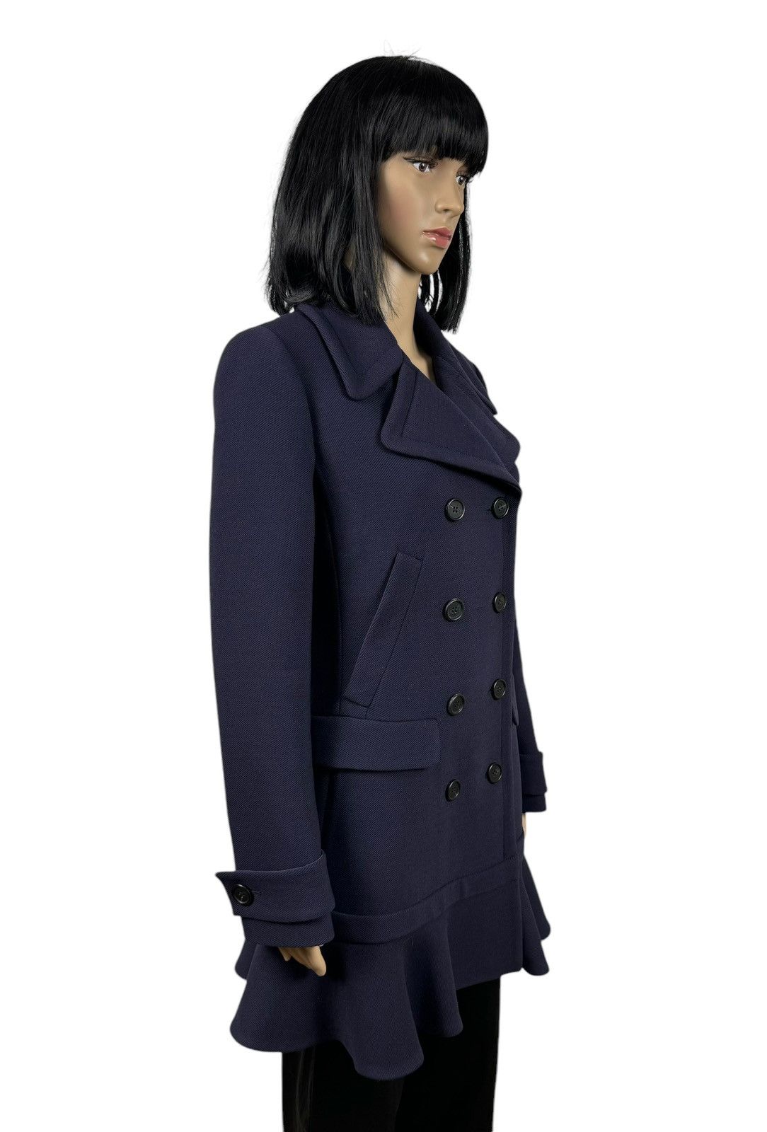 Prada Prada Virgin Wool Coat Basque size 40 Size S / US 4 / IT 40 - 4 Thumbnail