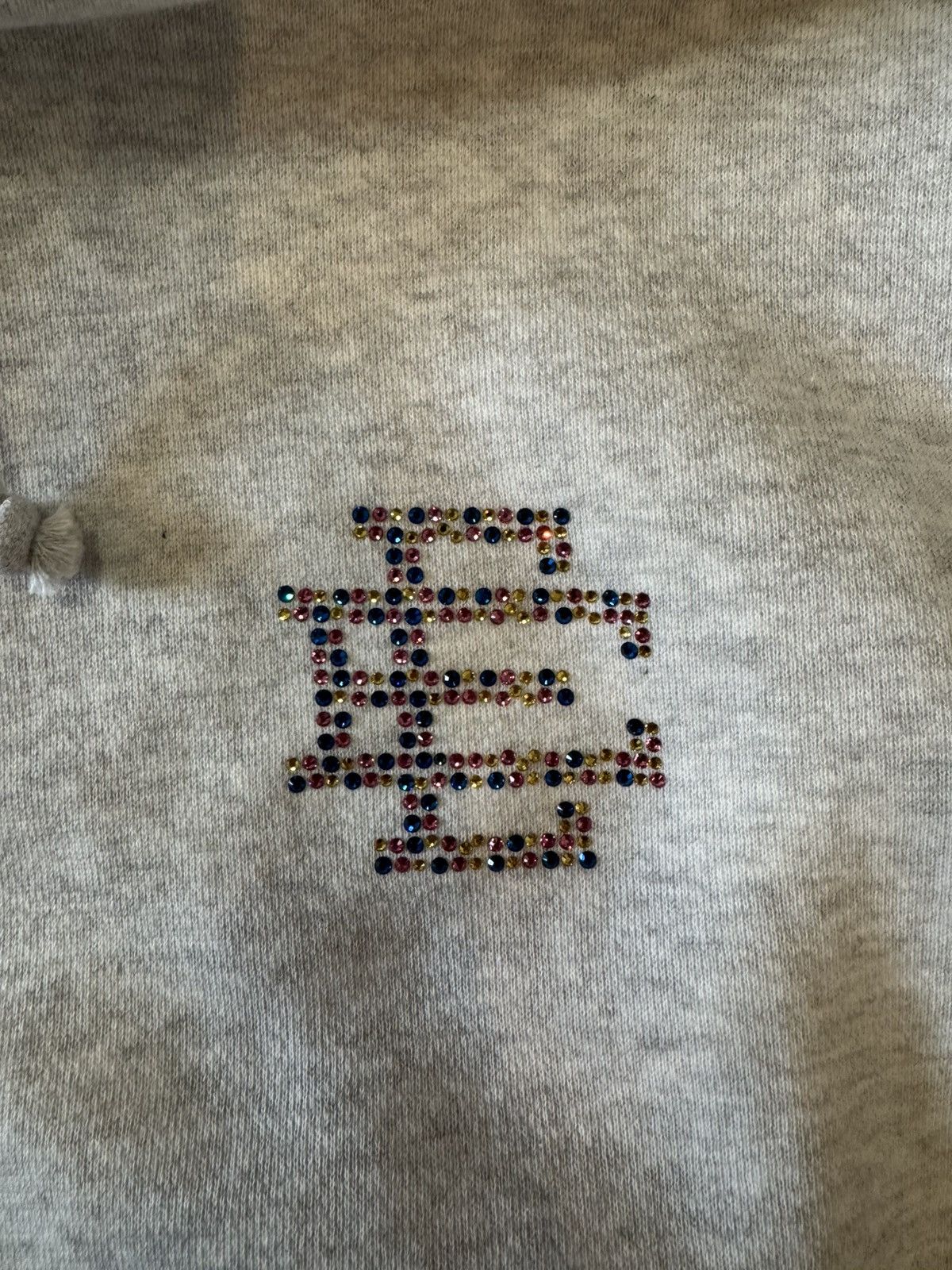 Eric Emanuel Eric Emanuel Grey Swarovski Collab Hoodie Size US S / EU 44-46 / 1 - 5 Thumbnail