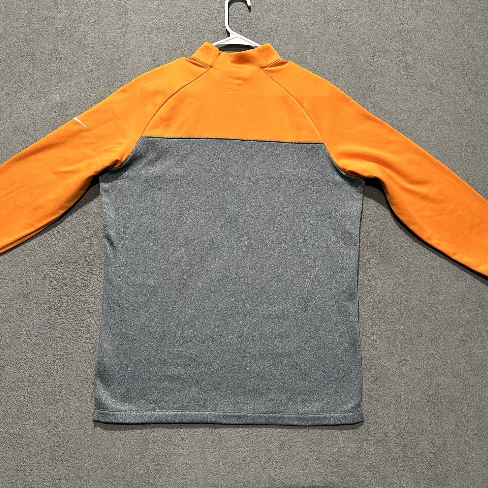 Nike Nike Golf Therma Quarter Zip Men L Orange Gray Pebble Beach Logo 854498 Size US L / EU 52-54 / 3 - 2 Thumbnail