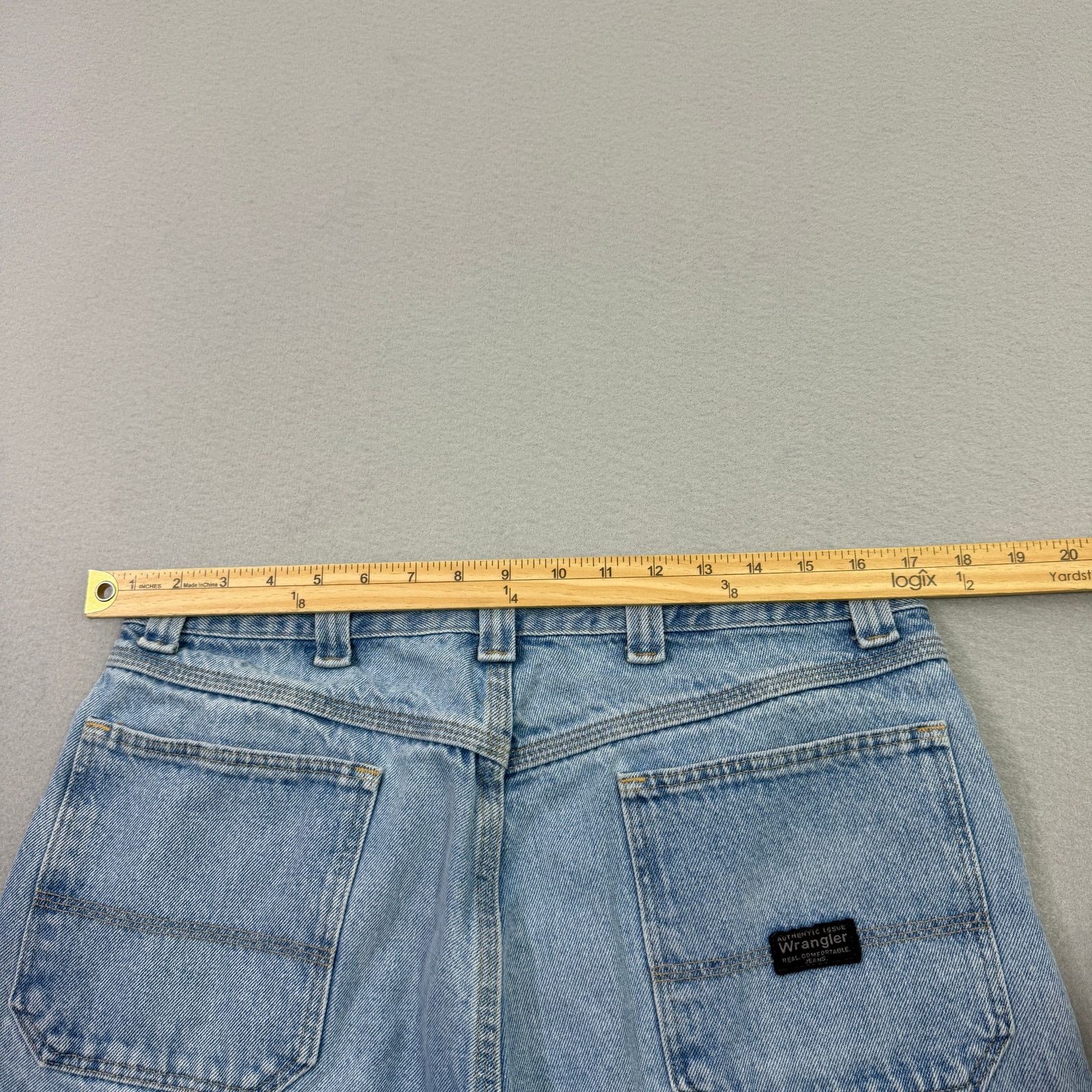 Wrangler Vintage Wrangler Jean Shorts Men's 34 Blue 10" Inseam Jorts Size US 34 / EU 50 - 6 Thumbnail