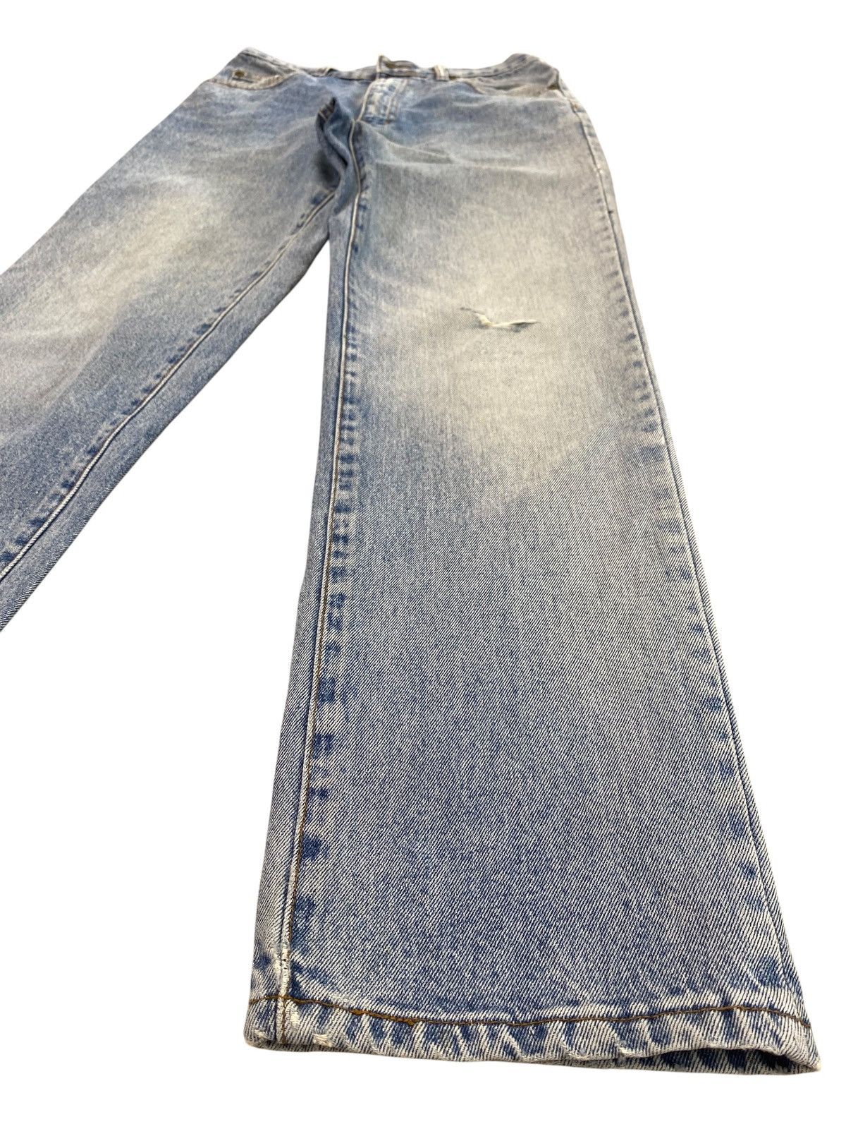 Japanese Brand Vintage Leyton House Faded Wash Style Loose Jeans Size US 28 / EU 44 - 6 Thumbnail