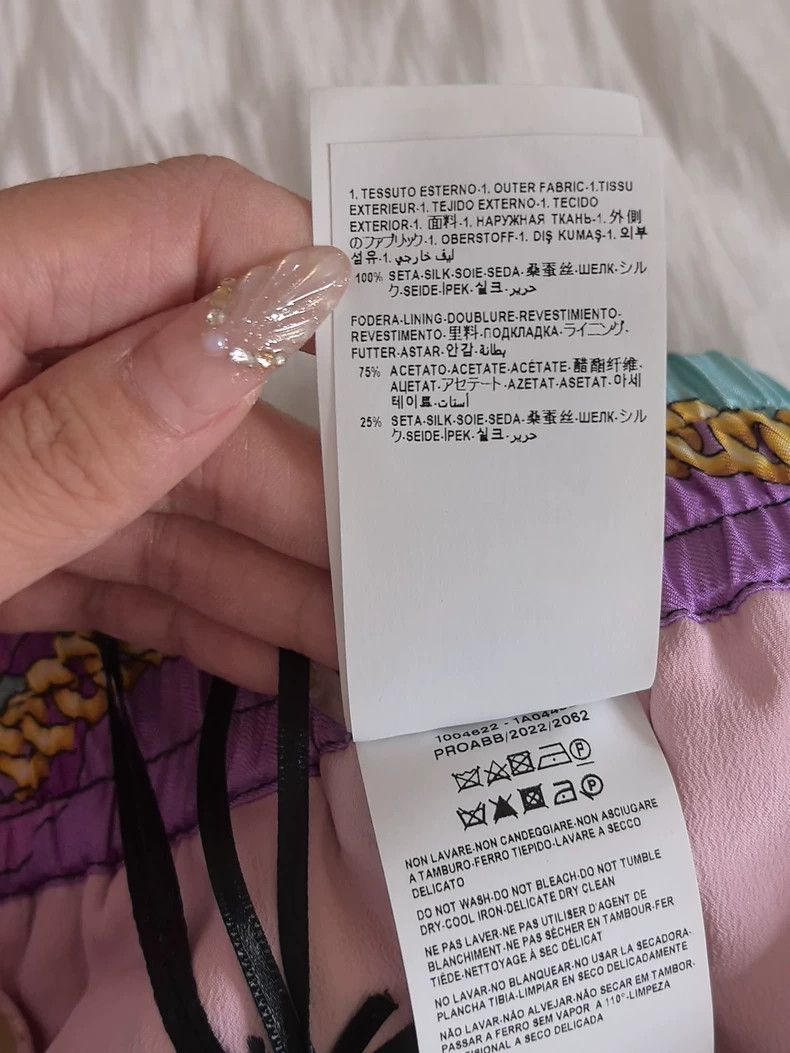 Versace Versace Printed pants Size 37" - 7 Thumbnail