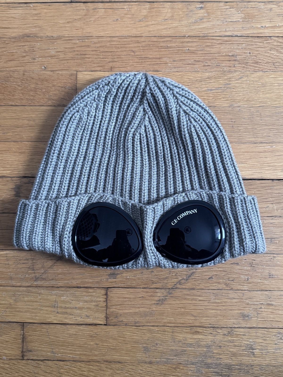 C.P. Company C.P. COMPANY Goggle Lens Wool Knitted BEANIE Hat