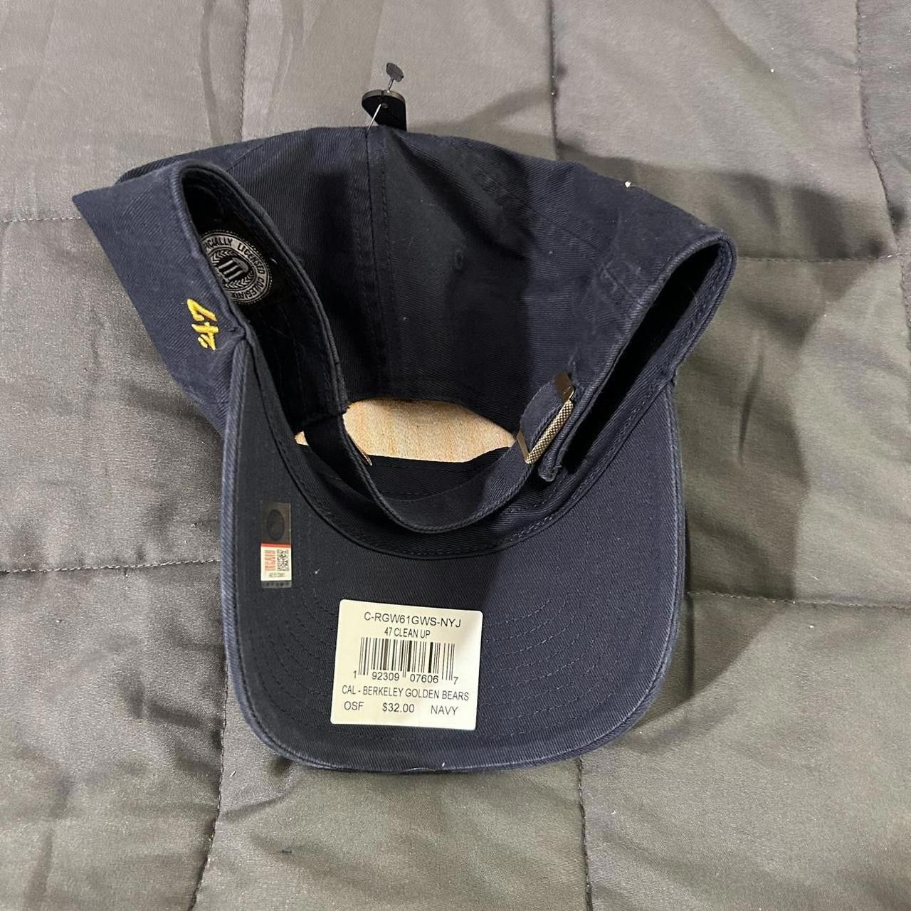 Designer 47 Men's Navy and Yellow Hat Size ONE SIZE - 2 Thumbnail